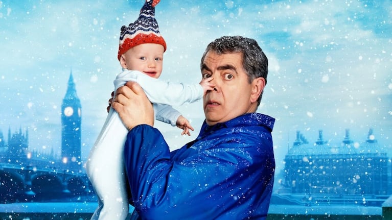El carismático Rowan Atkinson de Mr. Bean en una serie de Navidad.