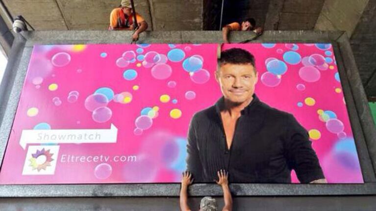El cartel de ShowMatch en El Trece ya está listo (Foto: Twitter). 