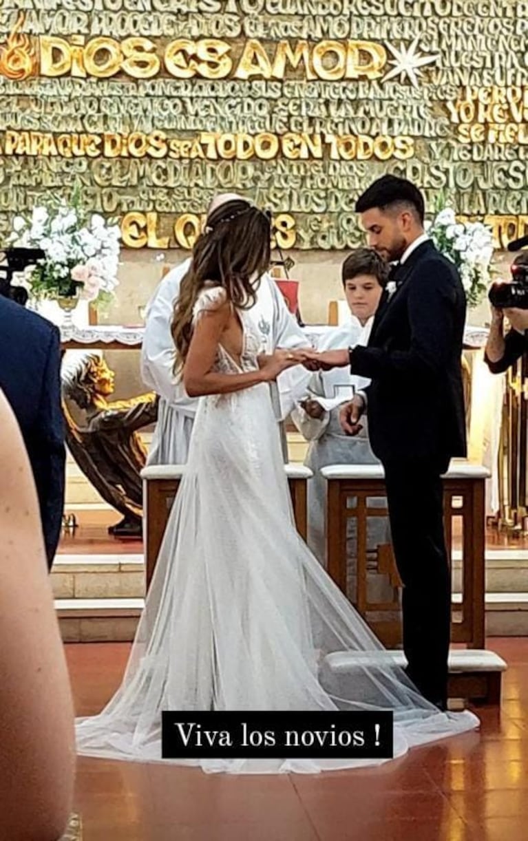 El casamiento de Carla Roccuzzo (Foto: Redes)