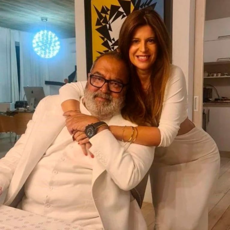 El casamiento de Jorge Lanata y Elba Marcovecchio: las fotos de sus súper looks de blanco