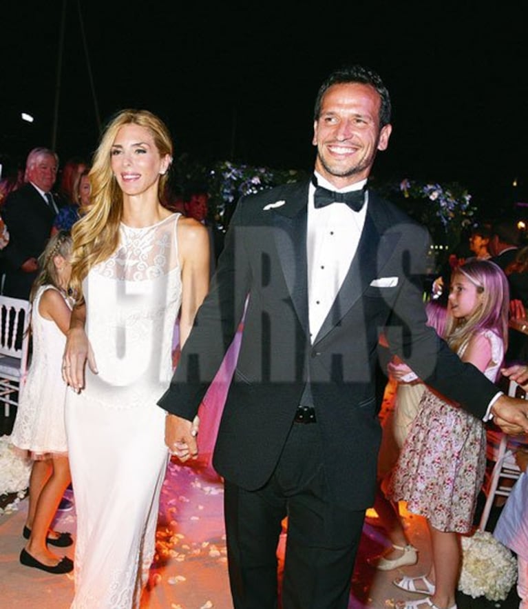 El casamiento de Milagros Brito y Lisandro Borges. (Foto: Caras.perfil.com)