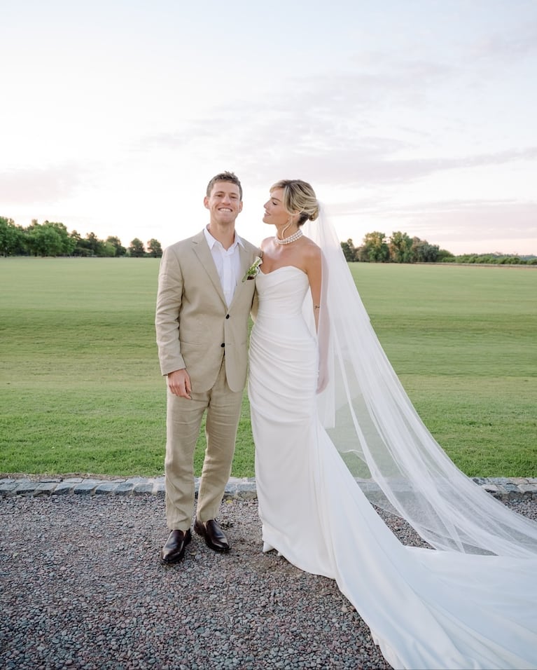 El casamiento de Peque Schwartzman y Euge De Martino. Foto: Instagram @diegoschwartzman
