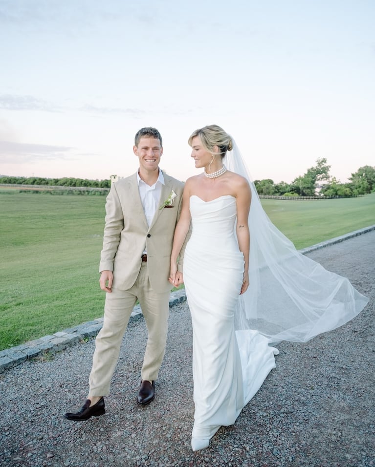 El casamiento de Peque Schwartzman y Euge De Martino. Foto: Instagram @diegoschwartzman
