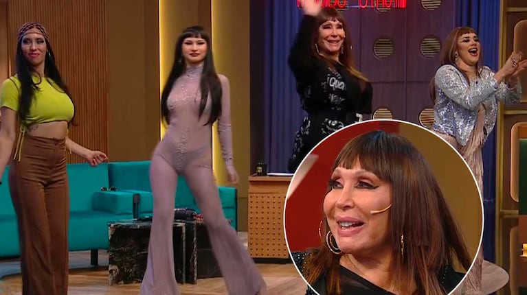 El casting de Moria Casán para su serie en Otro Día Perdido (Foto: captura eltrece)