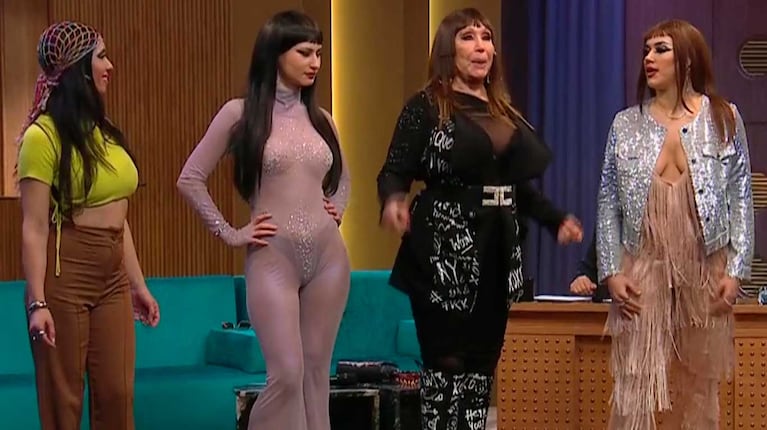 El casting de Moria Casán para su serie en Otro Día Perdido (Foto: captura eltrece)