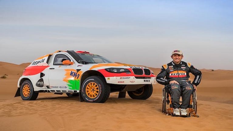 El catalán Isidre Esteve es la sensación del Rally Dakar 2018