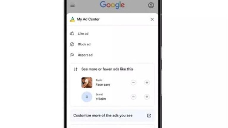 El Centro de Transparencia de Anuncios de Google ofrece información sobre los anuncios que se ven en sus servicios