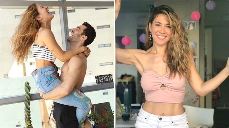 El chat súper hot que Jimena Barón le envió a Caiazza por WhatsApp (Fotos: Instagram)