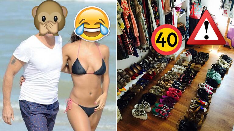 El Chato Prada mandó al frente a Lourdes Sánchez: ¡se llevó más de 40 pares de zapatos a Villa Carlos Paz!