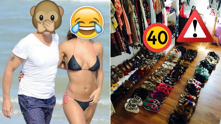 El Chato Prada mandó al frente a Lourdes Sánchez: ¡se llevó más de 40 pares de zapatos a Villa Carlos Paz!