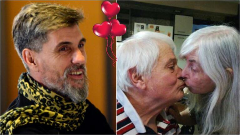 El Chato Prada y la tierna foto de sus papás besándose por San Valentín