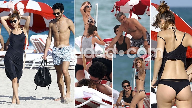 El Chino Darín y Úrsula Corberó, enamorados en Miami. (Foto: Grosby Group)