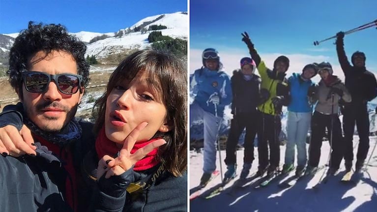 El Chino Darín y Úrsula Corberó, una parejita top enamorada en Bariloche. (Foto: Instagram)