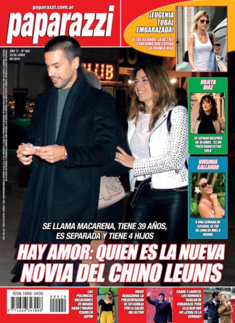 El Chino Leunis, con nuevo amor a 7 meses de su separación: conocé a Macarena, su novia y madre de 4 hijos