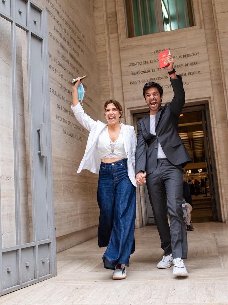 El Chino Leunis y Magdalena Martínez Picabea festejaron su cuarto aniversario de casados. Crédito: Instagram