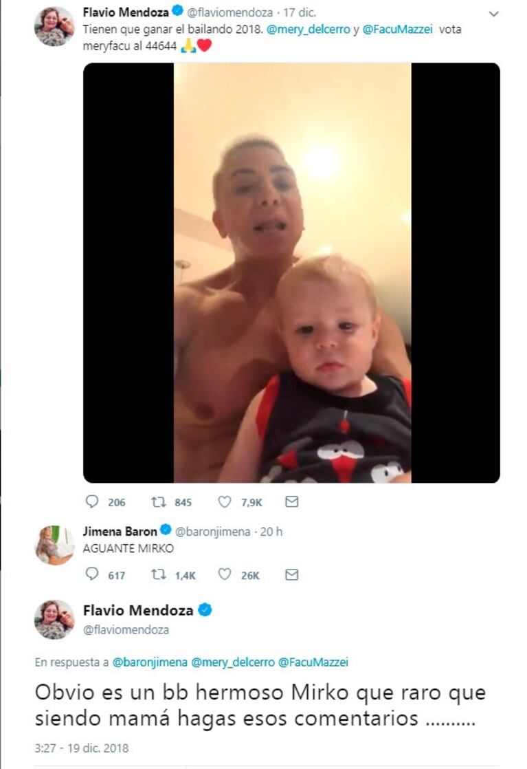 El chiste de Jimena Barón que enojó a Flavio Mendoza: "Qué raro que, siendo mamá, hagas esos comentarios"