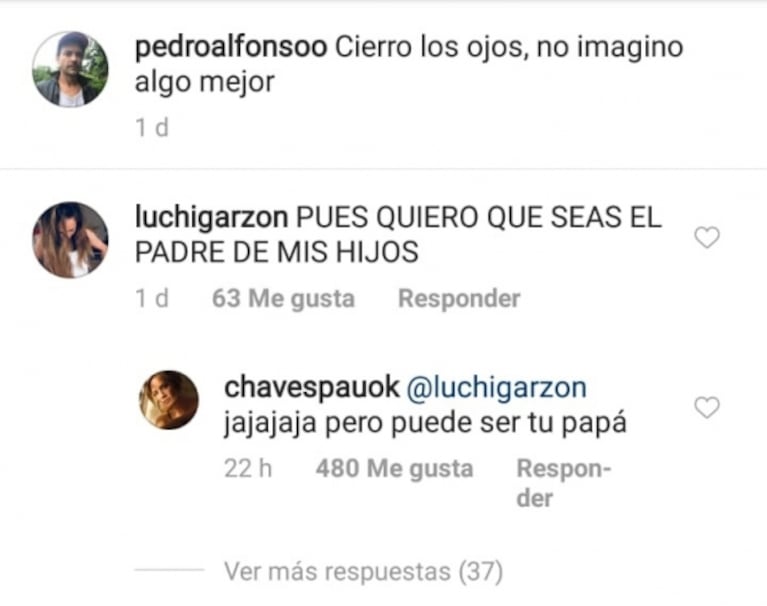 El comentario de una seguidora de Pedro Alfonso por el que Paula Chaves tuvo que intervenir