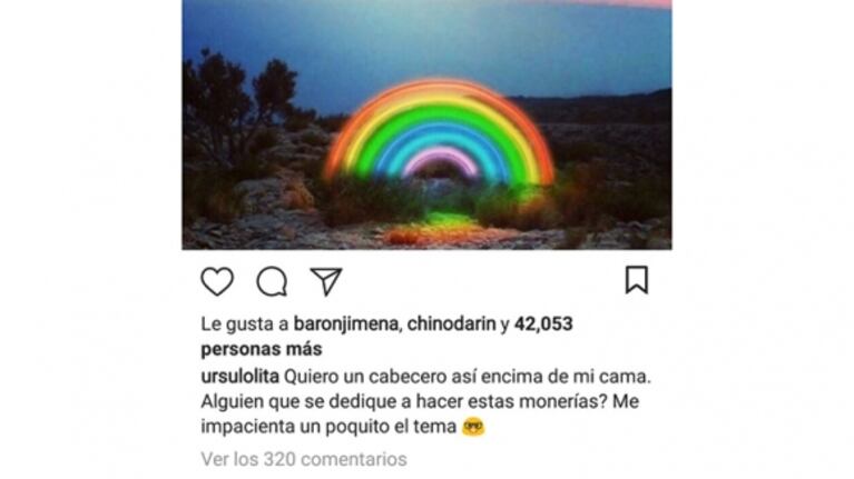 El comentario súper hot del Chino Darín a Úrsula Corberó en Instagram