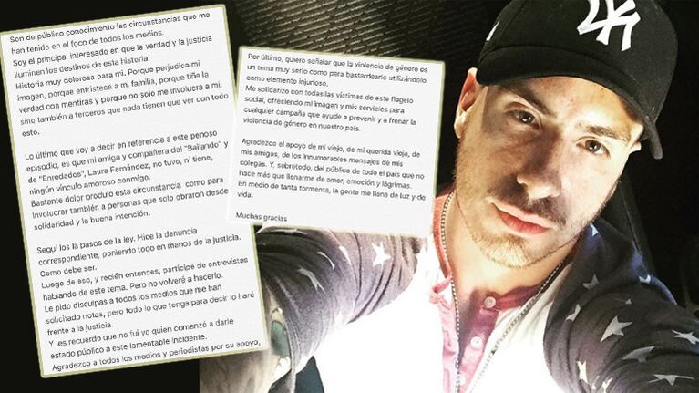 El comunicado de Federico Bal tras el testimonio de Barbie Vélez en Intrusos (Foto: Twitter e Instagram)