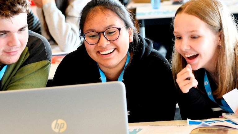 El concurso de programación para jóvenes HP CodeWars se adapta al formato online en su nueva edición. Foto:DPA. 