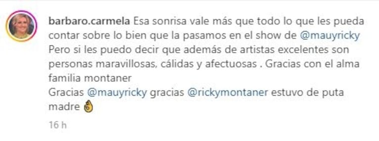 El conmovedor encuentro de Mau y Ricky con Elena, la hija de Carmela Bárbaro y su amigo Gerardo Rozín: "Gracias con el alma"