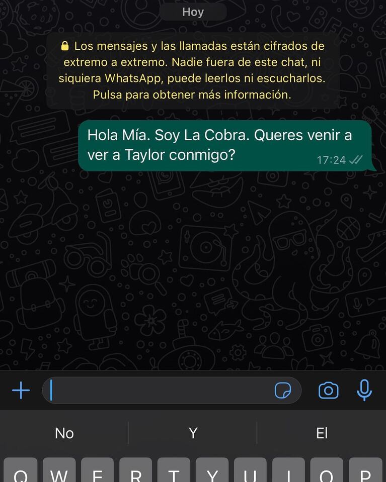 El conmovedor gesto de Jimena Barón con una fan de Taylor Swift que vendió pulseritas para verla
