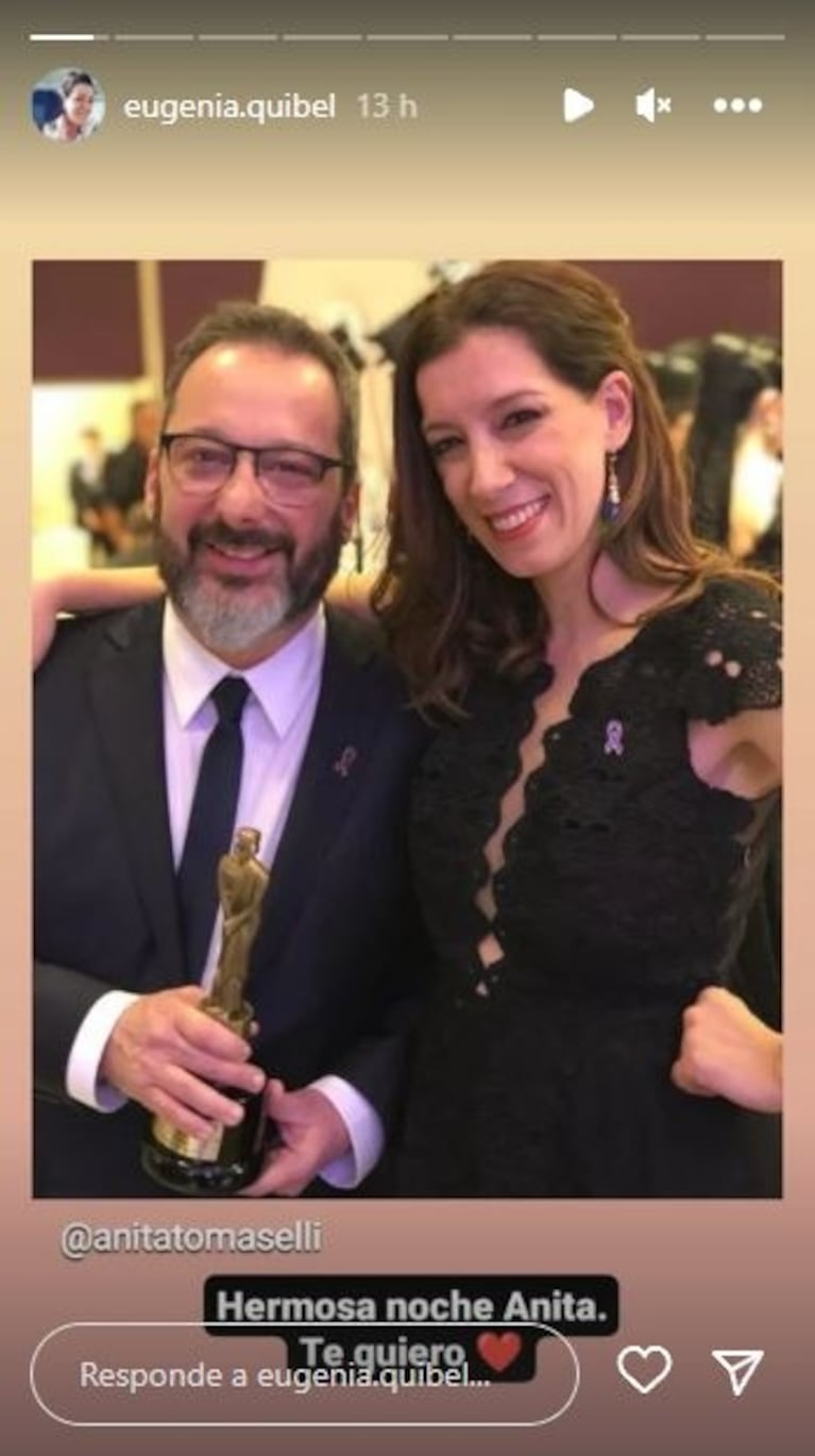 El conmovedor mensaje de Eugenia Quibel, la última pareja de Gerardo Rozín, a un año de la muerte del conductor