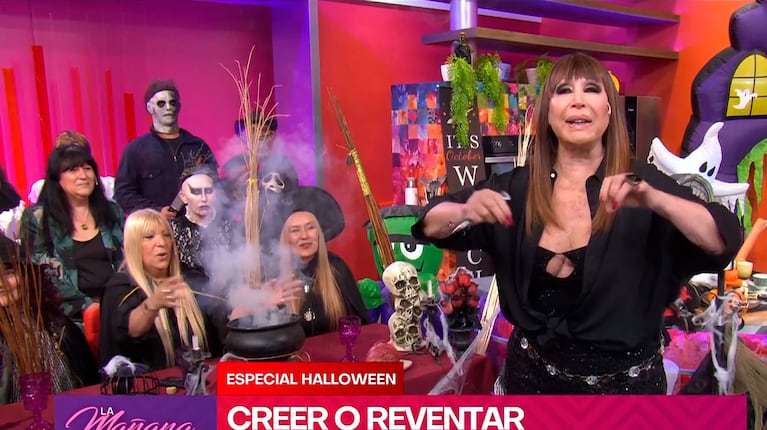 El conmovedor momento de Moria Casán en vivo: una médium dijo que su papá estaba presente (eltrece)
