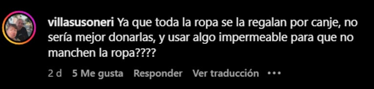 El consejo de Thaigo no les gustó a sus seguidores de Instagram.