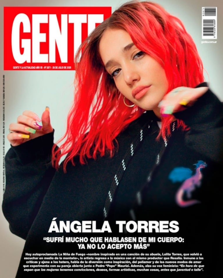 El "contraataque" de revista Gente con Ángela Torres tras la polémica tapa de Caras: "Sufrí mucho que hablasen de mi cuerpo"