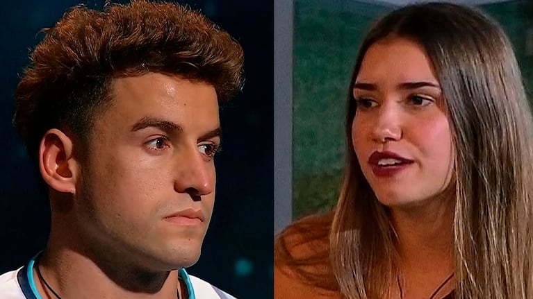 El contundente gesto de Lola Tomaszeuski y Manuel Ibero en Instagram (captura de Telefe)