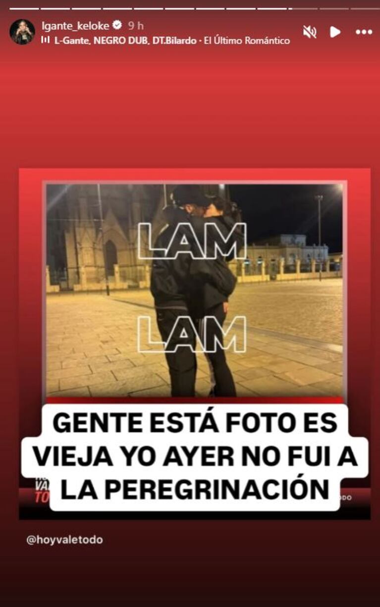 El contundente mensaje de Mauro Icardi tras la foto de Wanda Nara a los besos con L-Gante