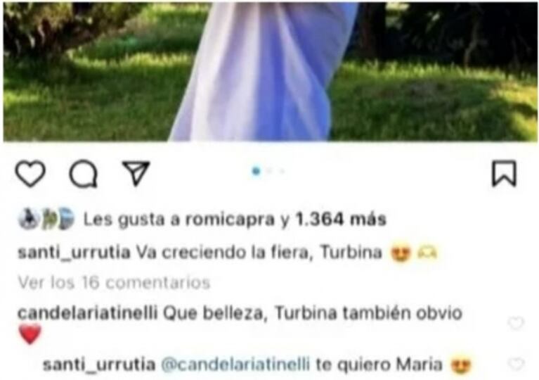 El contundente piropo de Cande Tinelli a Santiago Urrutia que confirmaría su nuevo romance