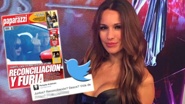 El contundente tweet de Pampita para desmentir una reconciliación con Benjamín Vicuña tras esta foto: "¿Juntos? ¿Besos? ¿Vida de novios? ¡Todas mentiras!"