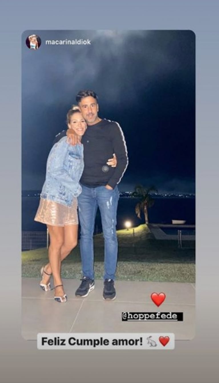 El costoso regalo sorpresa de Federico Hoppe a Maca Rinaldi por su cumple: una camioneta 4x4