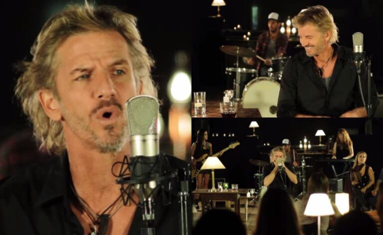 El cover de Facundo Arana y su banda de Knockin  on Heave s door. (Foto: Captura)