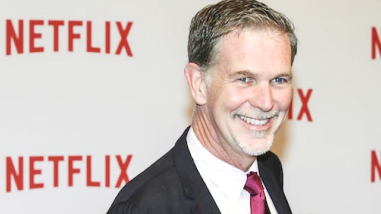 El creador de Netflix, en Argentina. Foto: Web