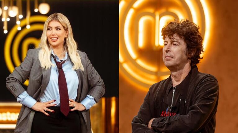 El cruce entre Andy Chango y Wanda Nara en MasterChef: “Lejos tuyo le fue bárbaro” | Créditos: Instagram