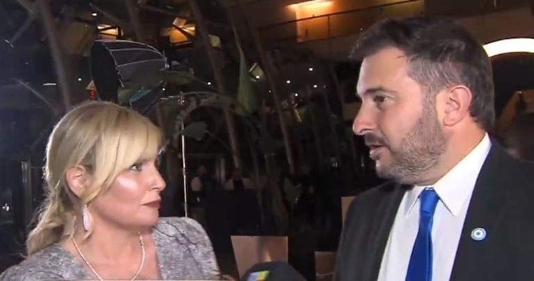 El cruce entre Romina Manguel y Diego Brancatelli