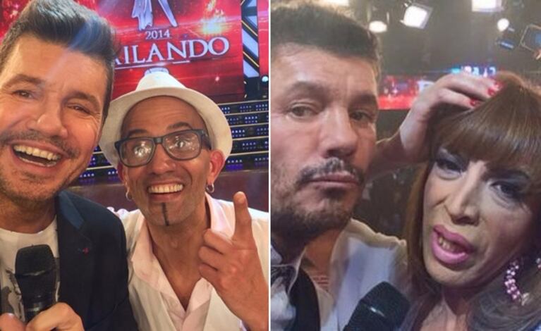 El Cuba y Lizy Tagliani, nuevas estrellas del Bailando. (Fotos: @cuervotinelli)