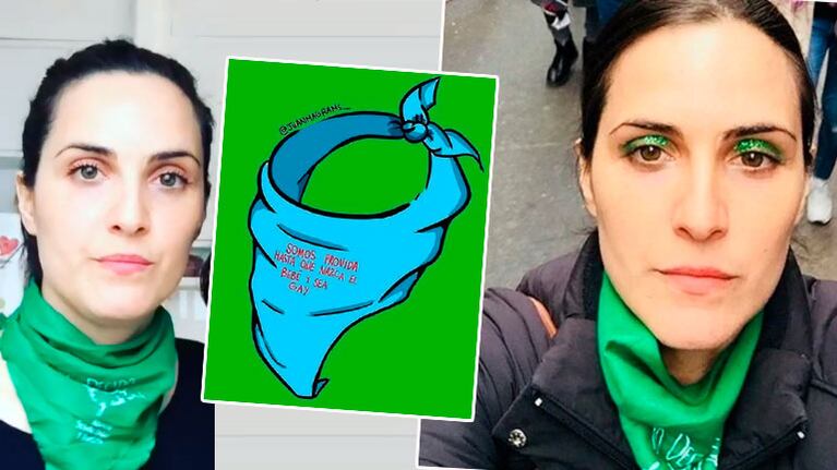 El cuestionado posteo de Julieta Díaz sobre la legalización del aborto