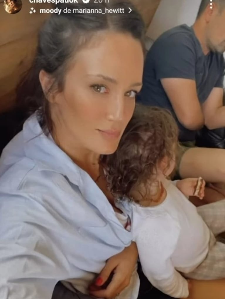 El cumple campestre de Pedro Alfonso con Paula Chaves y sus hijos: "Nos vinimos de visita a lo del tío"