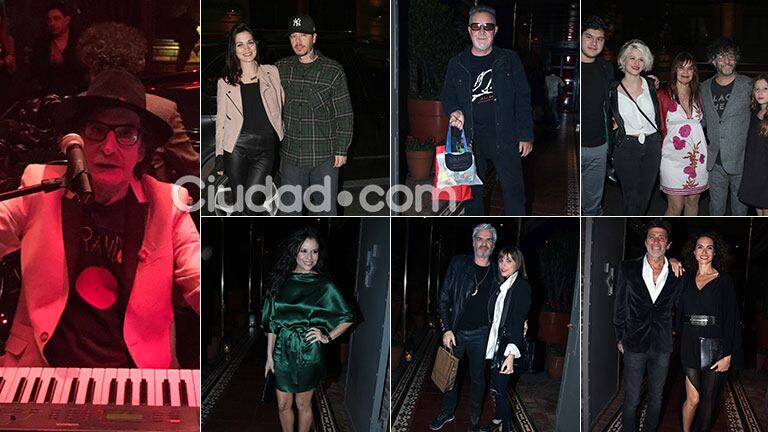 El cumple de Charly García con amigos famosos. Fotos: Movilpress.