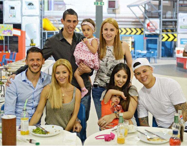 El cumple de Mía, la hija de Ángel di María. (Foto: Instagram)