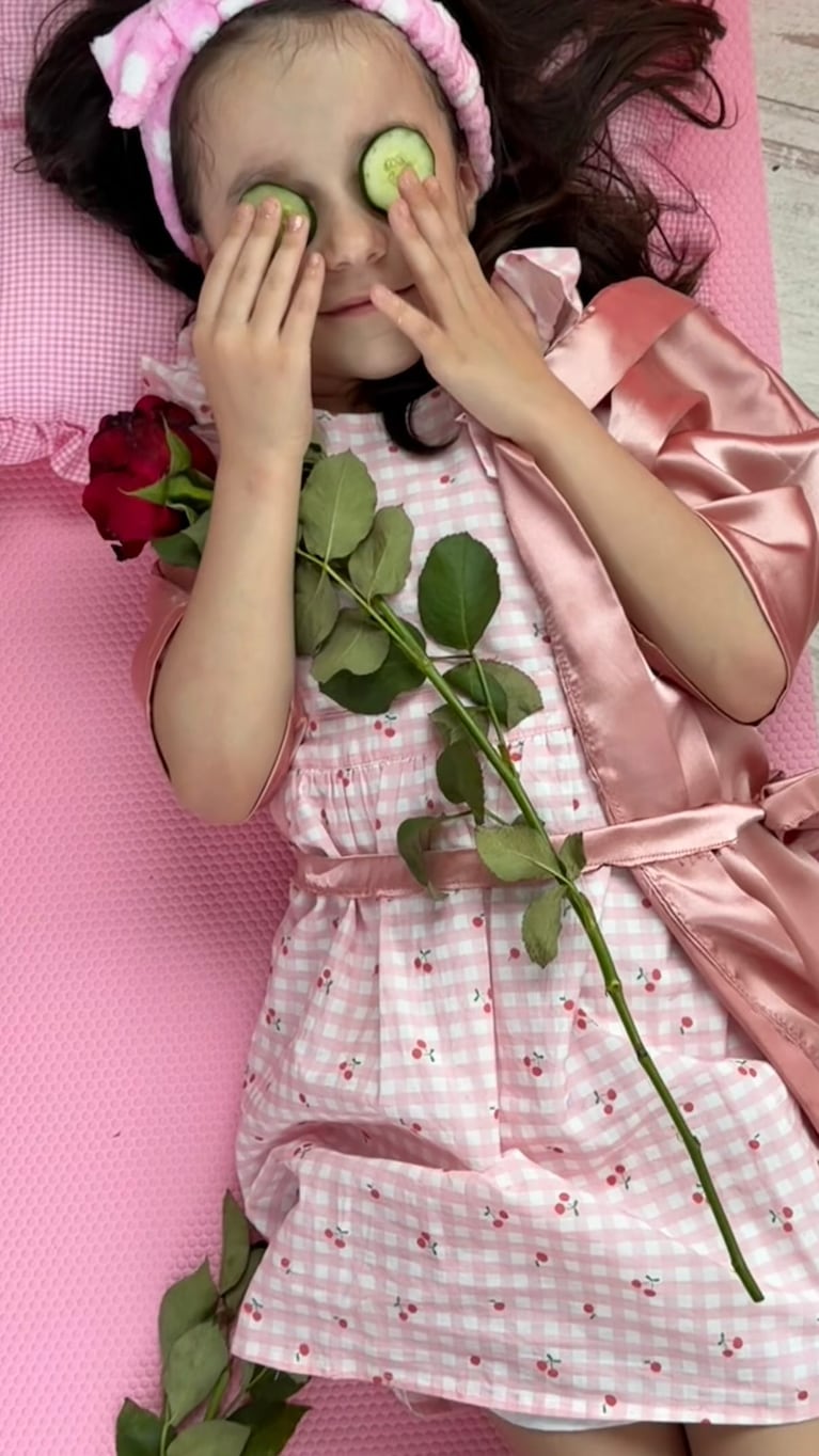 El cumple soñado de Eva, la hija menor de La Joaqui (Instagram)