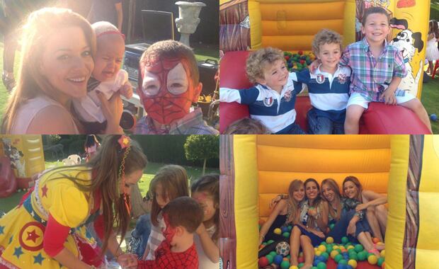 El cumpleaños de Bastian Demichelis (Foto: Twitter).