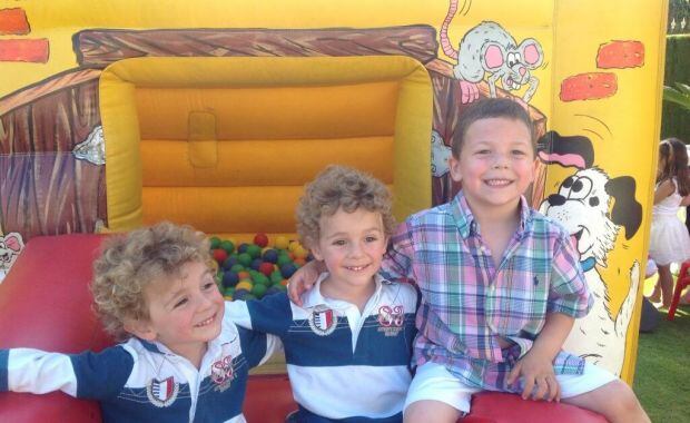 El cumpleaños de Bastian Demichelis (Foto: Twitter).