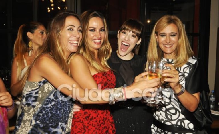 El cumpleaños de Belén Francese: el team de Este es el show. (Foto: Jennifer Rubio)