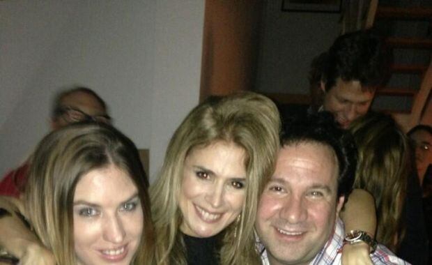 El cumpleaños de Flavia Palmiero (Foto: Twitter).