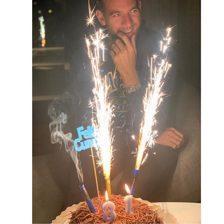 El cumpleaños de Juan Martín del Potro
